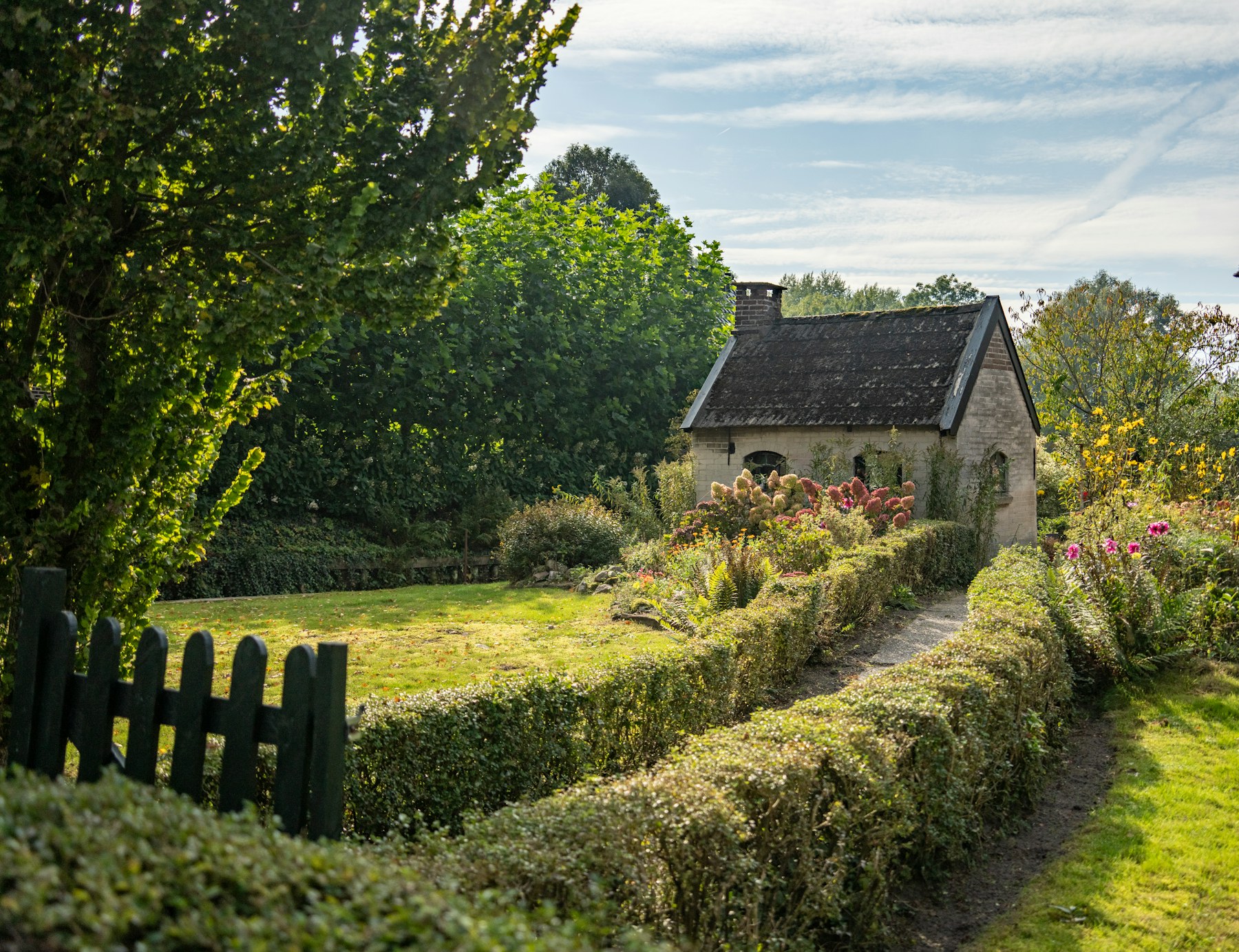 Blühender Garten als Beispielstimmung